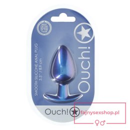 Smooth Silicone Anal Plug - Large - 3.5
