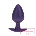 Smooth Silicone Anal Plug - Large - 3.5" / 8,9 cm - Metallic Purple Smooth Silicone Anal Plug - Large - 3.5" / 8,9 cm - Metallic Purple