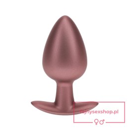 Smooth Silicone Anal Plug - Large - 3.5