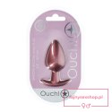 Smooth Silicone Anal Plug - Large - 3.5" / 8,9 cm - Rose Gold Smooth Silicone Anal Plug - Large - 3.5" / 8,9 cm - Rose Gold