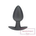 Smooth Silicone Anal Plug - Medium - 3.1 / 7,9 cm - Gunmetal Smooth Silicone Anal Plug - Medium - 3.1 / 7,9 cm - Gunmetal