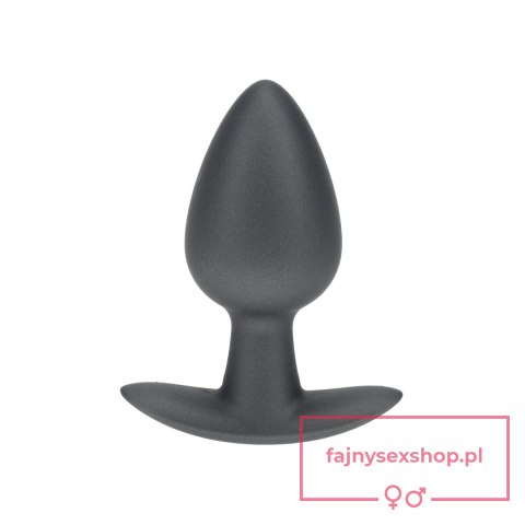 Smooth Silicone Anal Plug - Medium - 3.1 / 7,9 cm - Gunmetal Smooth Silicone Anal Plug - Medium - 3.1 / 7,9 cm - Gunmetal