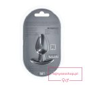 Smooth Silicone Anal Plug - Medium - 3.1 / 7,9 cm - Gunmetal Smooth Silicone Anal Plug - Medium - 3.1 / 7,9 cm - Gunmetal