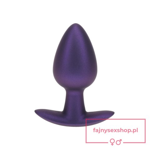 Smooth Silicone Anal Plug - Medium - 3.1 / 7,9 cm - Metallic Purple Smooth Silicone Anal Plug - Medium - 3.1 / 7,9 cm - Metallic Purple