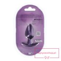 Smooth Silicone Anal Plug - Medium - 3.1 / 7,9 cm - Metallic Purple Smooth Silicone Anal Plug - Medium - 3.1 / 7,9 cm - Metallic Purple