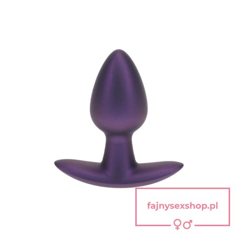 Smooth Silicone Anal Plug - Small - 2.6 / 6,5 cm - Metallic Purple Smooth Silicone Anal Plug - Small - 2.6 / 6,5 cm - Metallic Purple