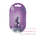 Smooth Silicone Anal Plug - Small - 2.6 / 6,5 cm - Metallic Purple Smooth Silicone Anal Plug - Small - 2.6 / 6,5 cm - Metallic Purple