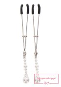 Tweezers With Pearls Silver Tweezers With Pearls Silver