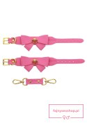 Wrist Cuffs Set Pink