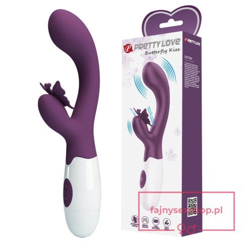 PRETTY LOVE - Butterfly Kiss purple, 30 vibration functions PRETTY LOVE - Butterfly Kiss purple, 30 vibration functions