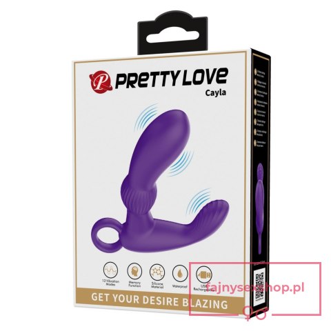 PRETTY LOVE - Cayla purple, 12 vibration functions Memory function PRETTY LOVE - Cayla purple, 12 vibration functions Memory function