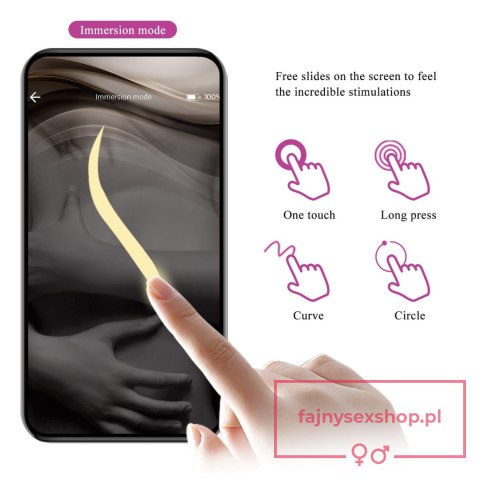 PRETTY LOVE - Doreen, 12 vibration functions 3 electric shock functions Mobile APP Long-distance Control PRETTY LOVE - Doreen, 12 vibration functions 3 electric shock functions Mobile APP Long-distance Control