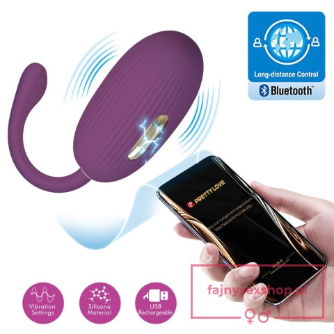 PRETTY LOVE - Doreen, 12 vibration functions 3 electric shock functions Mobile APP Long-distance Control PRETTY LOVE - Doreen, 12 vibration functions 3 electric shock functions Mobile APP Long-distance Control