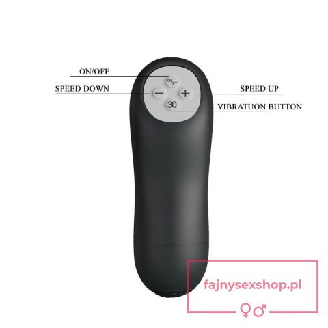 PRETTY LOVE - INDULGENCE PLUS, 30 functions black PRETTY LOVE - INDULGENCE PLUS, 30 functions black