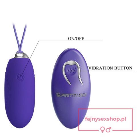 PRETTY LOVE - Jenny - Youth, Wireless remote control 12 vibration functions PRETTY LOVE - Jenny - Youth, Wireless remote control 12 vibration functions