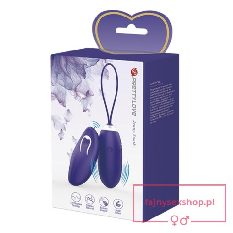 PRETTY LOVE - Jenny - Youth, Wireless remote control 12 vibration functions PRETTY LOVE - Jenny - Youth, Wireless remote control 12 vibration functions