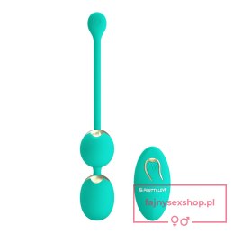 PRETTY LOVE - LECHIES Dream chaser 5, Green, Wireless remote control 12 vibration functions Memory function