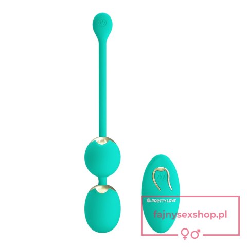 PRETTY LOVE - LECHIES Dream chaser 5, Green, Wireless remote control 12 vibration functions Memory function PRETTY LOVE - LECHIES Dream chaser 5, Green, Wireless remote control 12 vibration functions Memory function