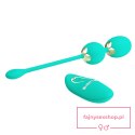 PRETTY LOVE - LECHIES Dream chaser 5, Green, Wireless remote control 12 vibration functions Memory function