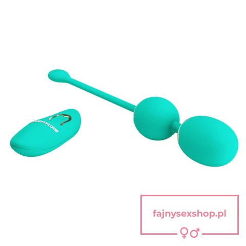 PRETTY LOVE - LECHIES Dream chaser 5, Green, Wireless remote control 12 vibration functions Memory function PRETTY LOVE - LECHIES Dream chaser 5, Green, Wireless remote control 12 vibration functions Memory function
