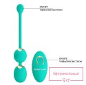 PRETTY LOVE - LECHIES Dream chaser 5, Green, Wireless remote control 12 vibration functions Memory function