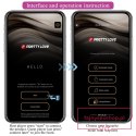 PRETTY LOVE - Nymph, 12 vibration functions Mobile APP Long-distance Control, ABS, 1 AAA battery