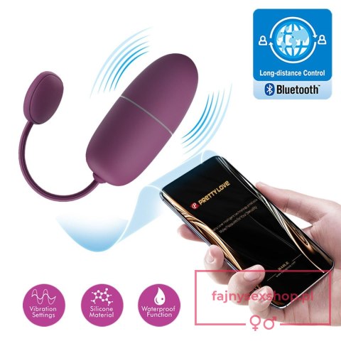 PRETTY LOVE - Nymph, 12 vibration functions Mobile APP Long-distance Control, ABS, 1 AAA battery PRETTY LOVE - Nymph, 12 vibration functions Mobile APP Long-distance Control, ABS, 1 AAA battery