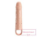 PRETTY LOVE - PENIS SLEEVE, TPE,3 removeable 1 inch extenders PRETTY LOVE - PENIS SLEEVE, TPE,3 removeable 1 inch extenders