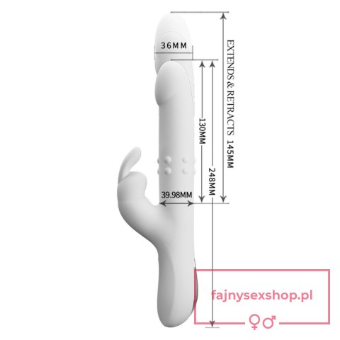 PRETTY LOVE - Reese, 12 vibration functions 4 rotation functions 4 thrusting settings PRETTY LOVE - Reese, 12 vibration functions 4 rotation functions 4 thrusting settings