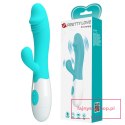 PRETTY LOVE - Snappy light blue, 30 vibration functions