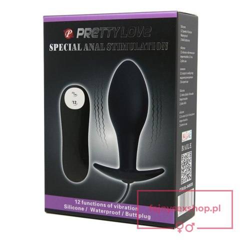 PRETTY LOVE - VIBR. SPECIAL ANAL STIMULATION 12 function PRETTY LOVE - VIBR. SPECIAL ANAL STIMULATION 12 function