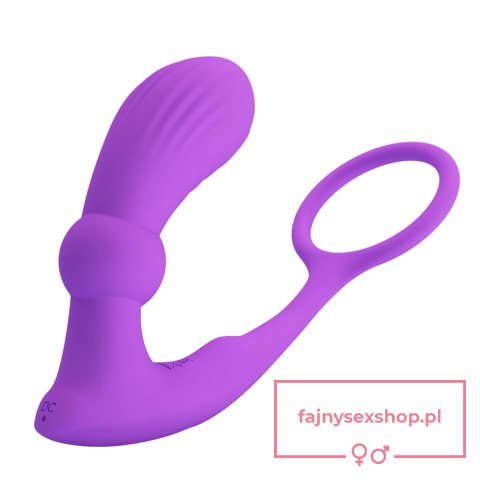 PRETTY LOVE - Warren Purple, Wireless remote control 12 pulse wave settings 12 vibration functions PRETTY LOVE - Warren Purple, Wireless remote control 12 pulse wave settings 12 vibration functions