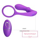 PRETTY LOVE - Warren Purple, Wireless remote control 12 pulse wave settings 12 vibration functions