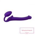 SEMI-REALISTIC BENDABLE STRAP-ON PURPLE - S SEMI-REALISTIC BENDABLE STRAP-ON PURPLE - S