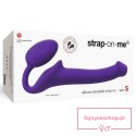 SEMI-REALISTIC BENDABLE STRAP-ON PURPLE - S SEMI-REALISTIC BENDABLE STRAP-ON PURPLE - S