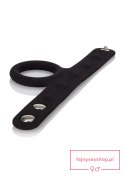 3-Snap Scrotum Ring - Medium Black 3-Snap Scrotum Ring - Medium Black