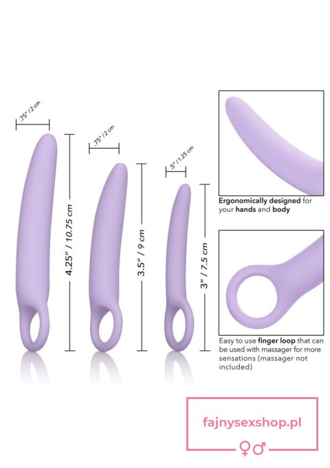 Alena Set of 3 Dilators Purple Alena Set of 3 Dilators Purple