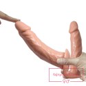 BAILE -STRAP ON DOUBLE DILDOS, 7.1''+5.9'' BAILE -STRAP ON DOUBLE DILDOS, 7.1''+5.9''