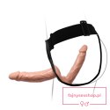 BAILE -STRAP ON DOUBLE DILDOS, 7.1''+5.9'' BAILE -STRAP ON DOUBLE DILDOS, 7.1''+5.9''