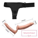 BAILE -STRAP ON DOUBLE DILDOS, 7.1''+5.9'' BAILE -STRAP ON DOUBLE DILDOS, 7.1''+5.9''