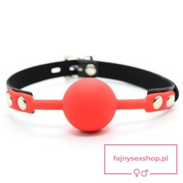 Ball Gag + Block (rosso)