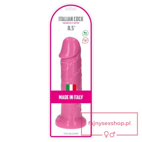 Dildo-Italian Cock 8,5""Pink Dildo-Italian Cock 8,5""Pink
