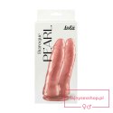 Double pearlescent dildo Baroque Pearl Pink