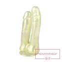 Double pearlescent dildo Baroque Pearl