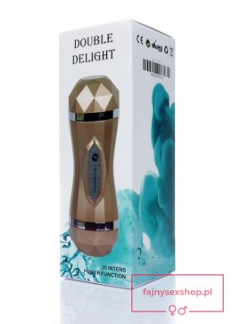 Masturbator-Vagina Double Delight 35 function USB