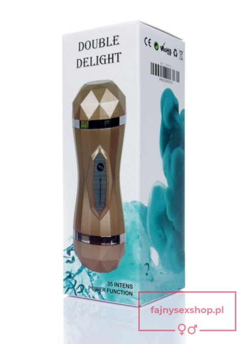 Masturbator-Vagina Double Delight 35 function USB Masturbator-Vagina Double Delight 35 function USB