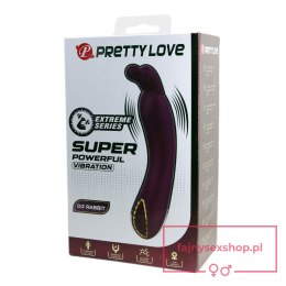 PRETTY LOVE - DJ RABBIT, 10 vibration functions, Silicone, Magnetic USB charging