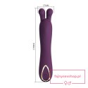 PRETTY LOVE - DJ RABBIT, 10 vibration functions, Silicone, Magnetic USB charging PRETTY LOVE - DJ RABBIT, 10 vibration functions, Silicone, Magnetic USB charging