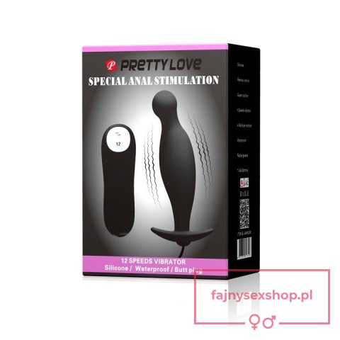 PRETTY LOVE - VIBR. SPECIAL ANAL STIMULATION 12 function PRETTY LOVE - VIBR. SPECIAL ANAL STIMULATION 12 function