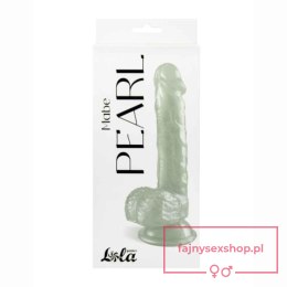 Pearlescent dildo Mabe Pearl White